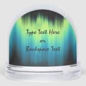 Raven Snow Globe Personalized Raven Snow Globes (Arrière)