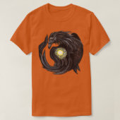 Raven Steals The Sun Tlingit-stijl Native American T-shirt (Design voorkant)