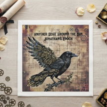 Raven Steampunk Gotiek