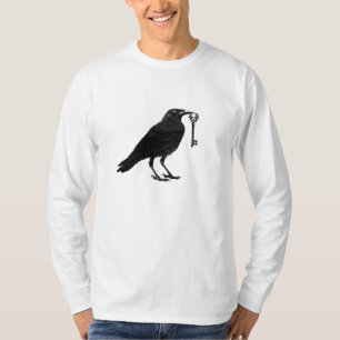 Raven steelt skelet sleutel t-shirt