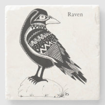 Raven Stone Onderzetter
