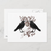 Raven strijden om het hart briefkaart (Voorkant / Achterkant)