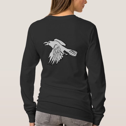 Raven 🐦⬛ t-shirt (Achterkant)