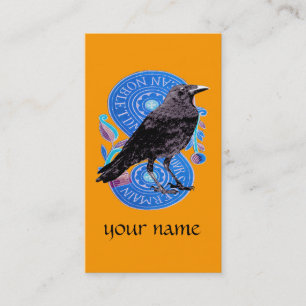 Raven Tarot Kaart Visitekaartje