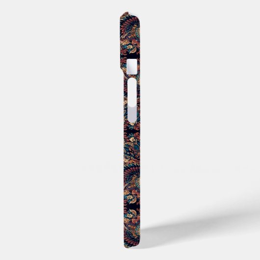 Raven Tesselation Tegel Ornament Batik Case-Mate iPhone Case (Achterkant / Links)