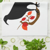 Raven Theedoek (Gevouwen)