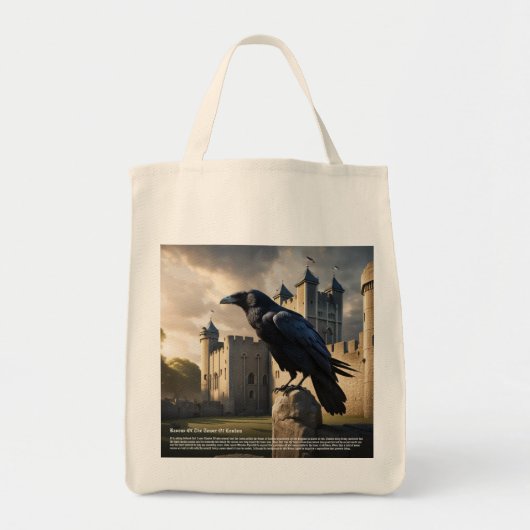 Raven Tote Bag (Voorkant)