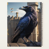 Raven Tower of London Kalender Planner (Achterkant)