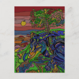 Raven Tree Briefkaart