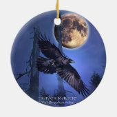 Raven Tree Ornament (Achterkant)