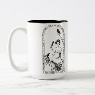 Raven Tweekleurige Koffiemok