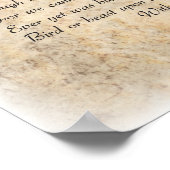 Raven van Edgar Allen Poe Poster (Hoek)