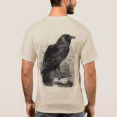 Raven van Edgar Allen Poe T-shirt (Achterkant)
