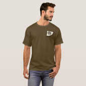 Raven Viking Banner T-shirt (Voorkant volledig)
