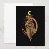 Raven Viking Warrior Valhalla Norse Mythology Gift Kaart (Voorkant / Achterkant)