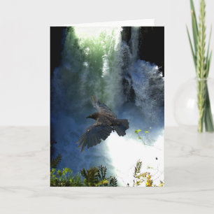 RAVEN & WATER HERFST Natuur Giften Kaart