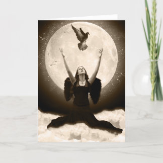 Raven Wenskaart Kaart