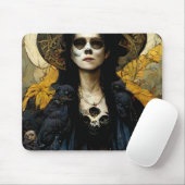 Raven Witch 3 Fantasy Horror Gothic Gothic Muismat (Met muis)