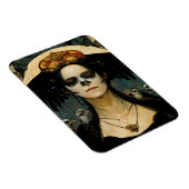 Raven Witch 4 Fantasy Horror Gothic Gothic Magneet (Rechterzijde)
