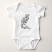 Raven Word Cloud Romper (Voorkant)