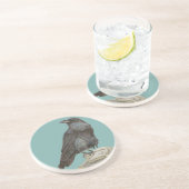 Raven Zandsteen Onderzetter (Zijkant)