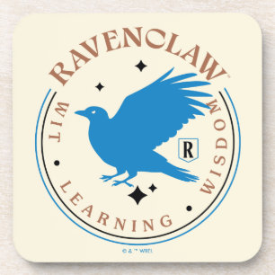 RAVENCLAW™ Blauwe Adelaar Huis Trots Badge Bier Onderzetter