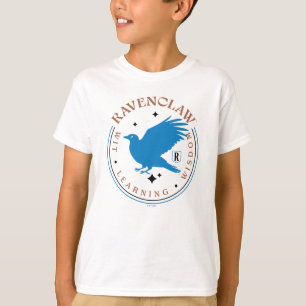 RAVENCLAW™ Blauwe Adelaar Huis Trots Badge T-shirt