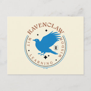 RAVENCLAW™ Blue Eagle House Pride Badge Briefkaart