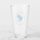 RAVENCLAW™ Blue Eagle House Pride Badge Glas (Achterkant)