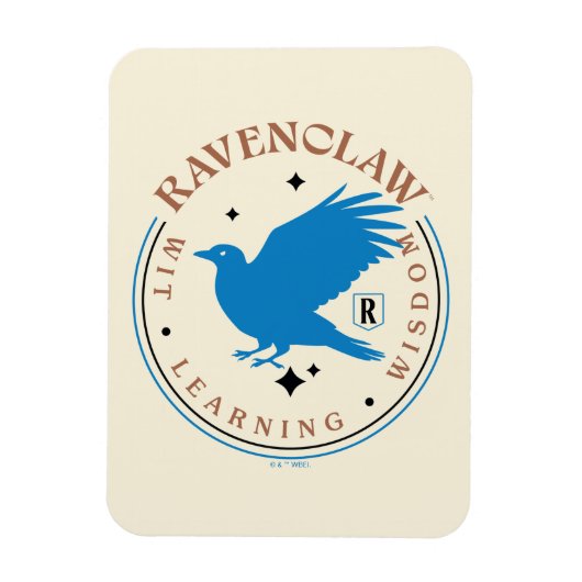RAVENCLAW™ Blue Eagle House Pride Badge Magneet (Verticaal)
