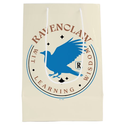 RAVENCLAW™ Blue Eagle House Pride Badge Medium Cadeauzakje (Achterkant)