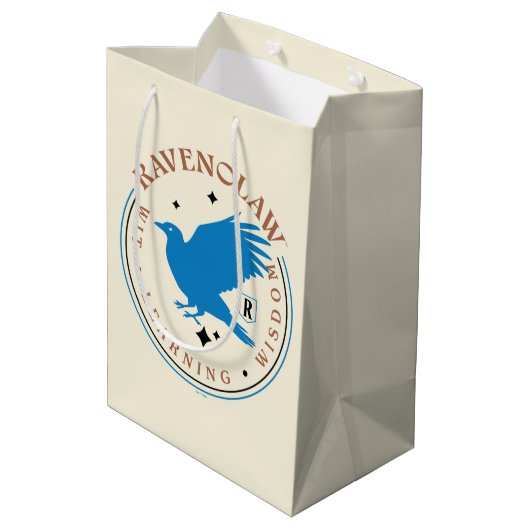RAVENCLAW™ Blue Eagle House Pride Badge Medium Cadeauzakje (Achterkant Gekanteld)