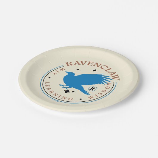 RAVENCLAW™ Blue Eagle House Pride Badge Papieren Bordje (Gekanteld)