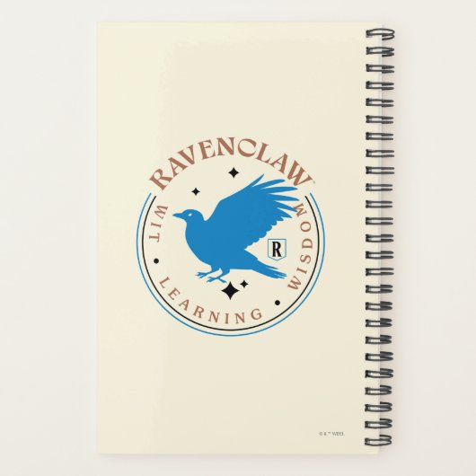 RAVENCLAW™ Blue Eagle House Pride Badge Planner (Achterkant)