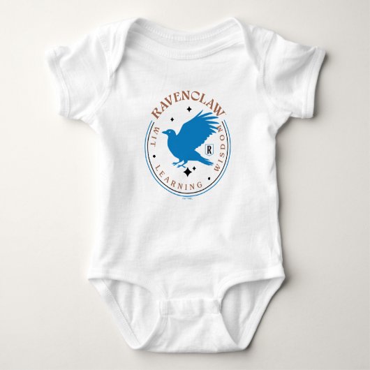 RAVENCLAW™ Blue Eagle House Pride Badge Romper (Voorkant)