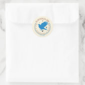 RAVENCLAW™ Blue Eagle House Pride Badge Ronde Sticker (Tas)