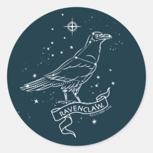 RAVENCLAW™ Constellatie Grafiek Ronde Sticker