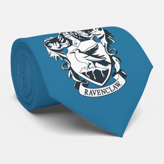 Ravenclaw Crest Stropdas (Opgerold)