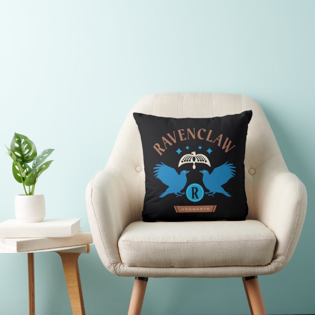 RAVENCLAW™ House Double Eagle Diadeem Graphic Kussen (Stoel)