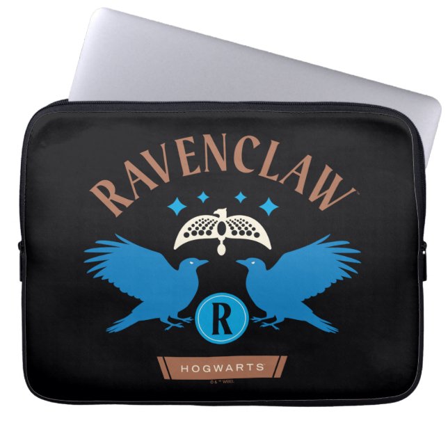 RAVENCLAW™ House Double Eagle Diadeem Graphic Laptop Sleeve (Voorkant)