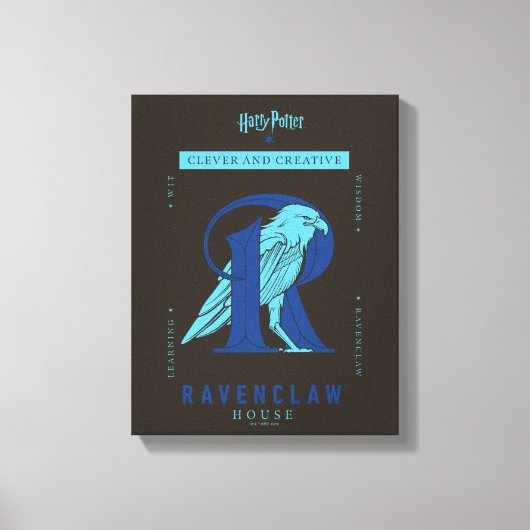 RAVENCLAW™ Huis Slim en Creatief Canvas Afdruk (Voorkant)