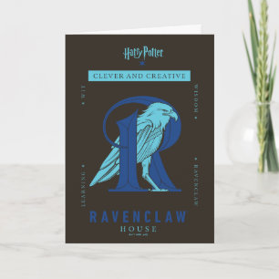 RAVENCLAW™ Huis Slim en Creatief Kaart