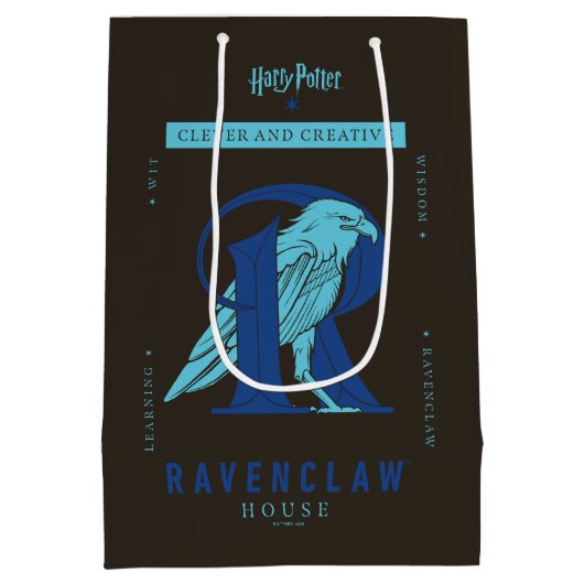 RAVENCLAW™ Huis Slim en Creatief Medium Cadeauzakje (Achterkant)
