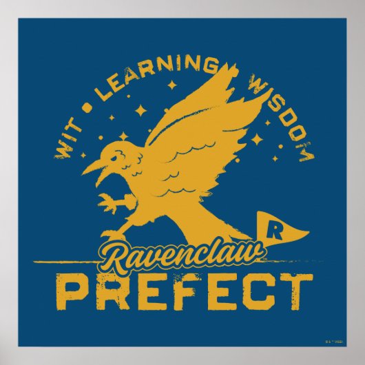 RAVENCLAW™ Prefect-badge Poster (Voorkant)