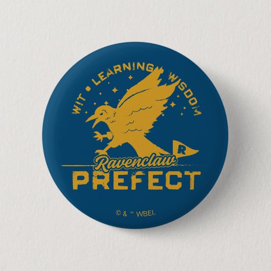 RAVENCLAW™ Prefect-badge Ronde Button 5,7 Cm (Voorkant)