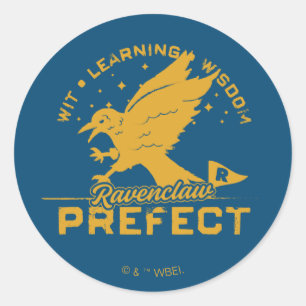 RAVENCLAW™ Prefect-badge Ronde Sticker