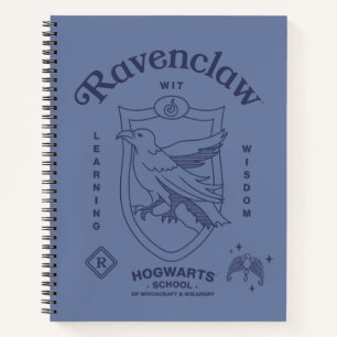 RAVENCLAW™ Witte Leercrest van Wijsheid Notitieboek