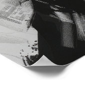 Ravenn Warrior dans Poster d'armure en plaque noir (Coin)