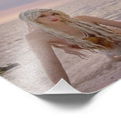 Ravenna Beach Mermaid Foto Afdruk (Hoek)