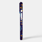 RAVENNA BYZANTINE MOSAICS, STARS, BLUE STERRENNACH Case-Mate iPhone CASE (Achterkant / Links)